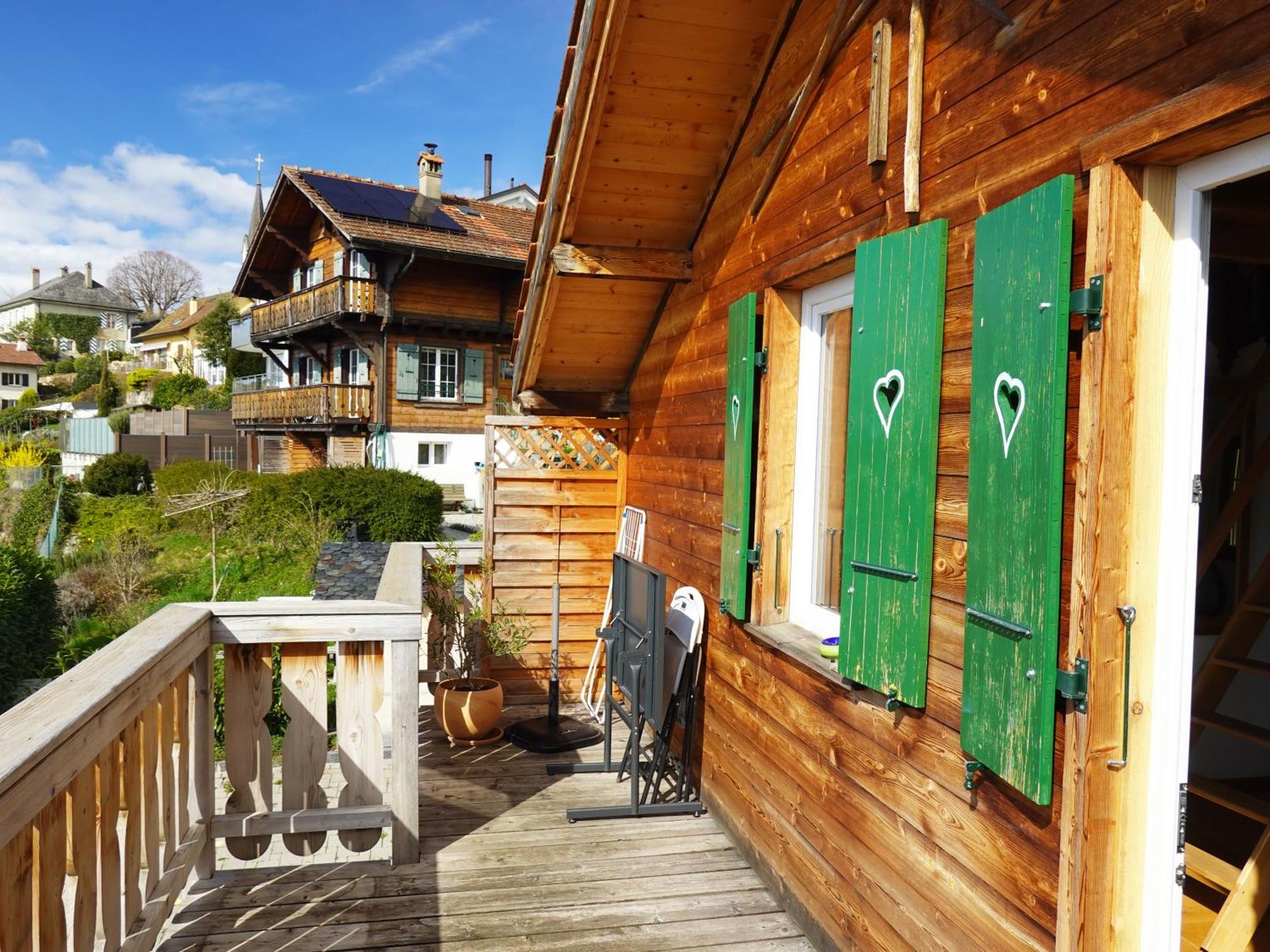 "Les Echalas" Chalet Independant Avec Cuisine En Lavaux Unesco 쉐브레스 외부 사진
